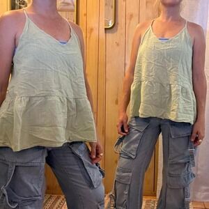 3 FOR $15 DEAL / Sage Green‎ Tank Top - PVBUNDLE